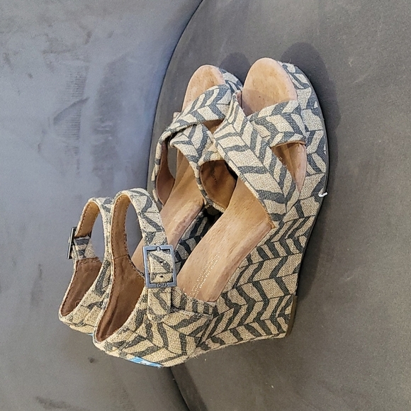 Toms wedges - Picture 1 of 5
